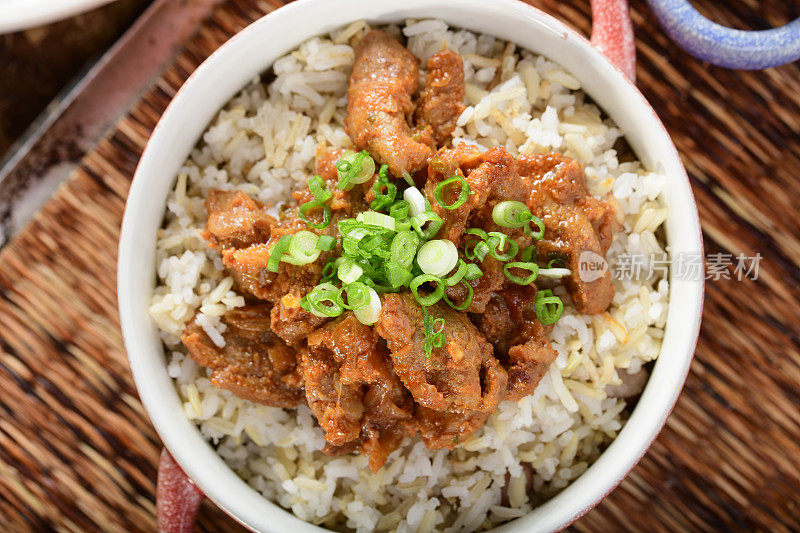 麻辣猪肉炒饭