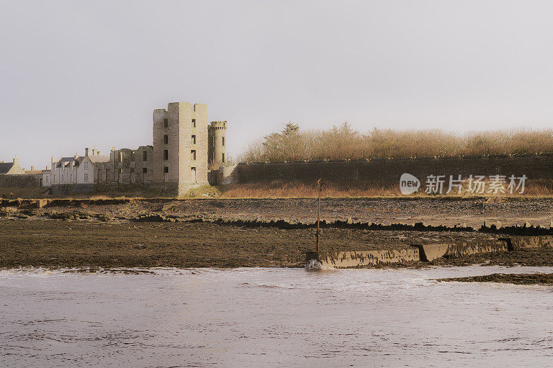 瑟索城堡遗址，瑟索，凯斯内斯，苏格兰