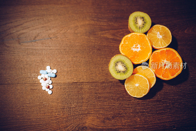 柑橘类水果排列与药物