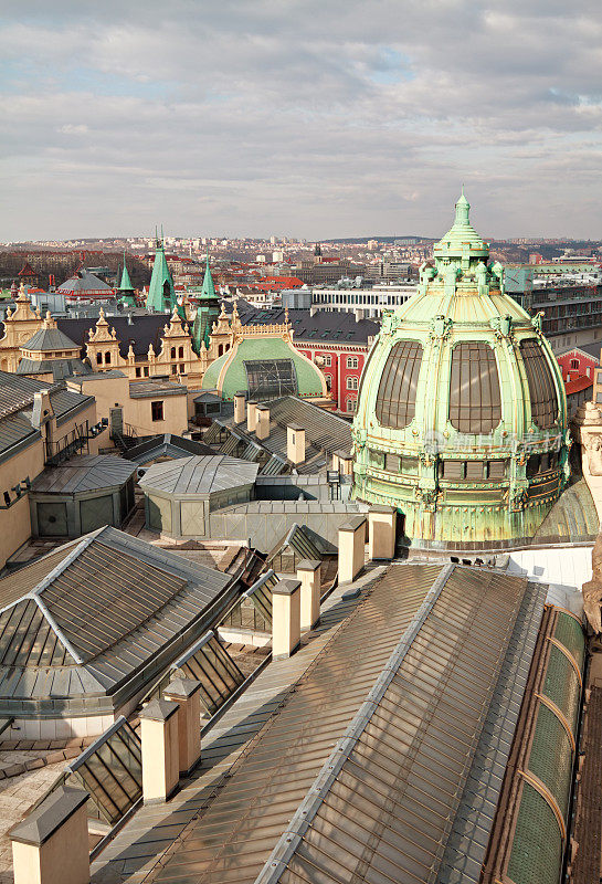 布拉格的屋顶