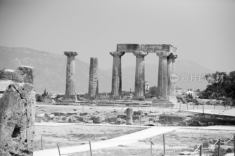 希腊科林斯的阿波罗神庙