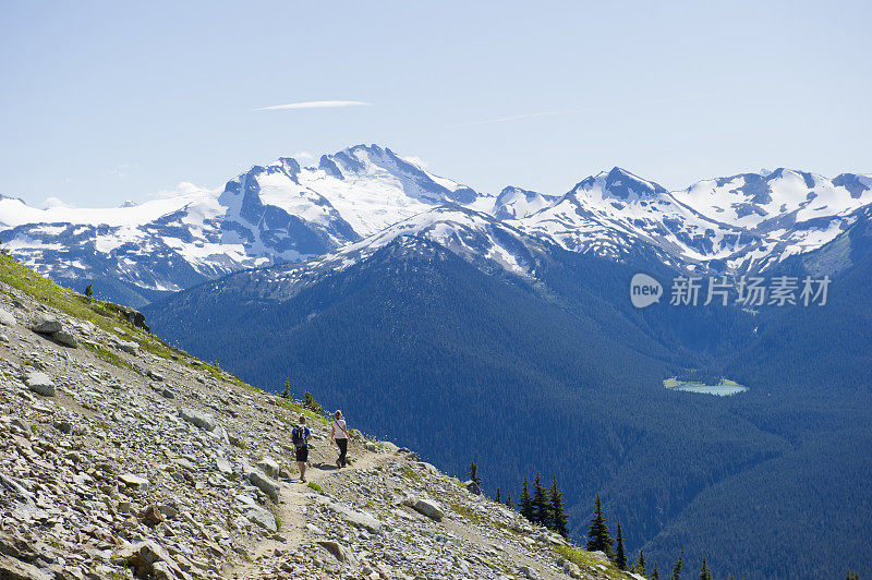 高山徒步旅行