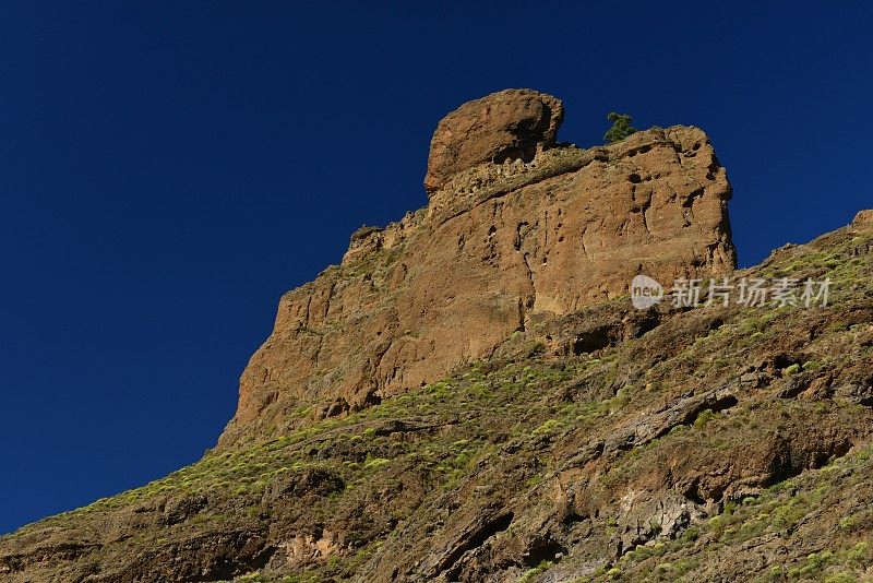 本泰加山，大卡纳利亚，西班牙。