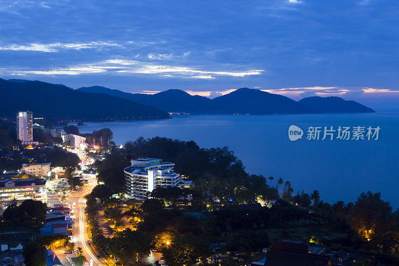 巴图费林吉槟城岛之夜