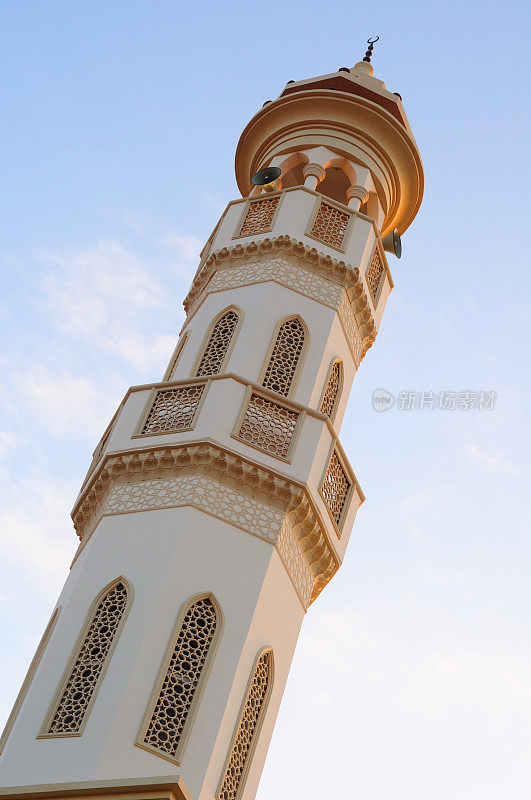 沙特阿拉伯吉达的宣礼塔