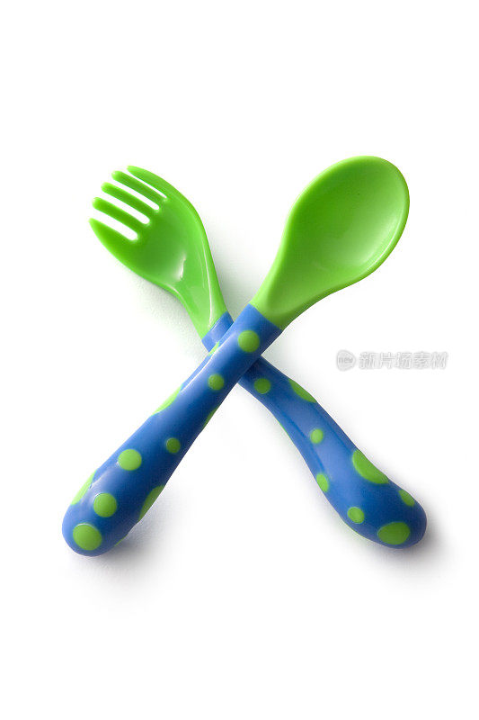 婴儿用品:叉子和勺子