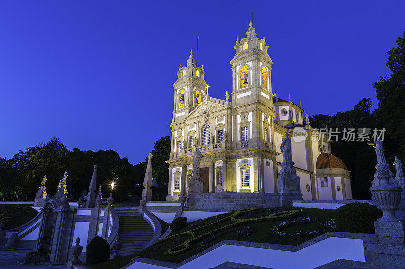 葡萄牙布拉加的耶稣蒙特教堂