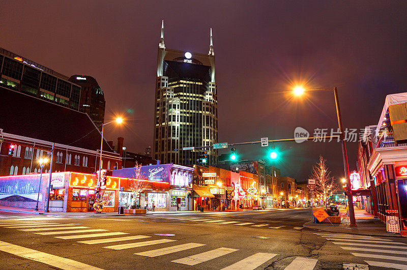 田纳西州纳什维尔的百老汇