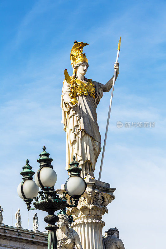 维也纳的雅典娜雕像