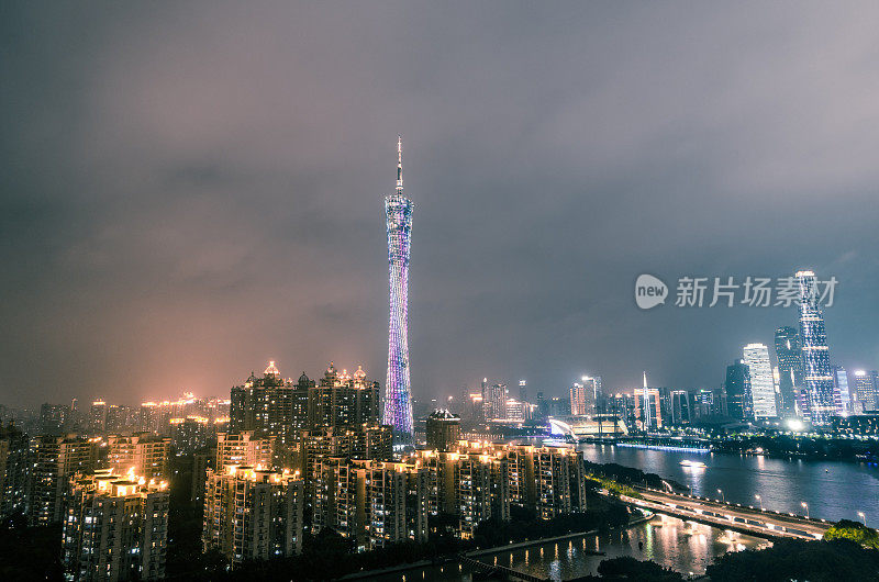 广州塔夜景