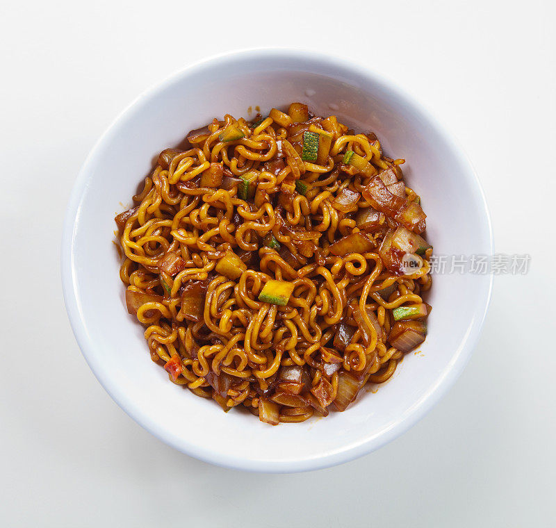 Jajangmyeon、豆豉面条