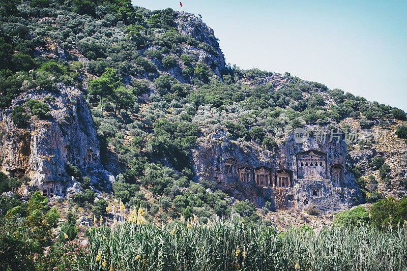 土耳其达利安的考诺斯国王墓