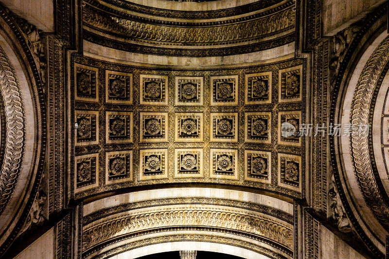 巴黎万神殿的天花板
