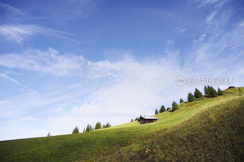 瑞士山地牧场