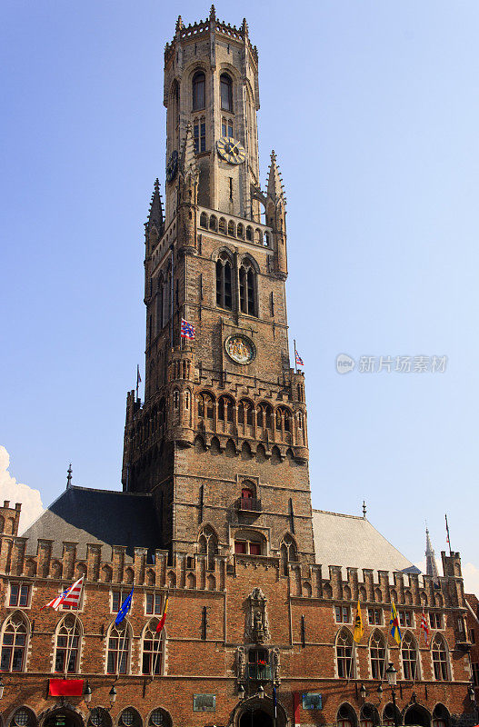 比利时布鲁日的钟楼