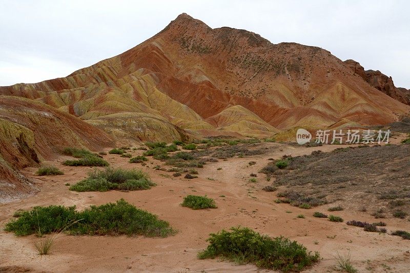 中国甘肃张掖丹霞地貌地质公园