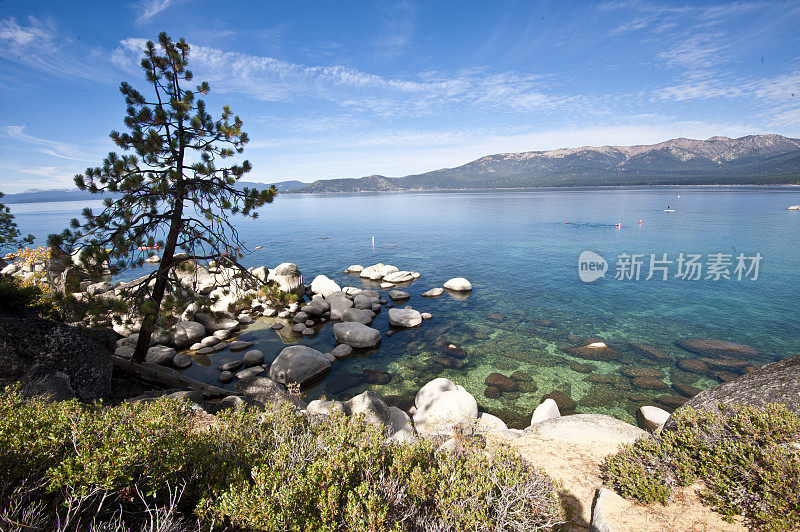 太浩湖海滩