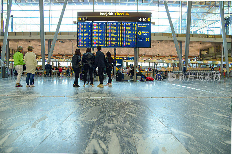 奥斯陆加德蒙国际机场。