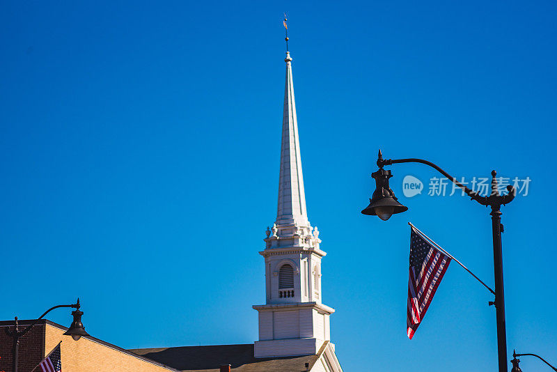 美国新英格兰利特尔顿第一联合卫理公会教堂