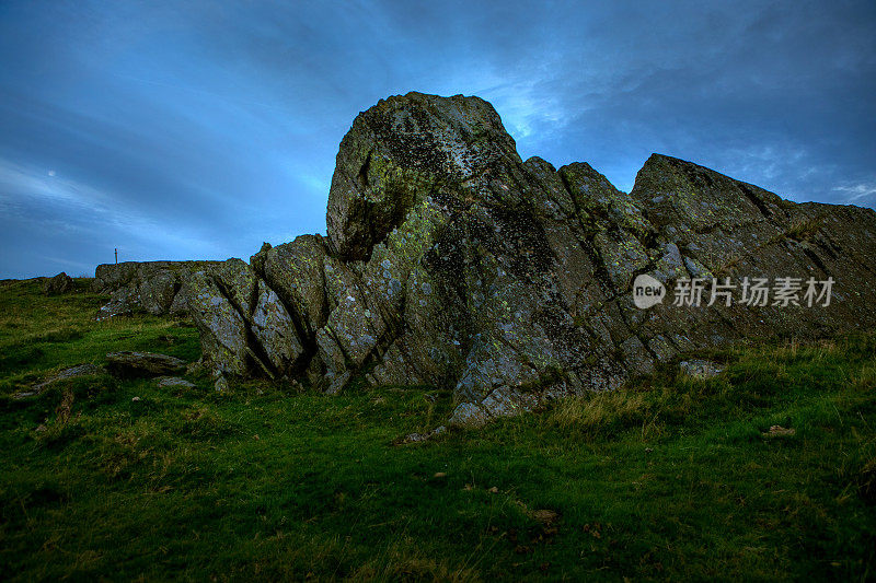 英格兰北部美丽的乡村景观