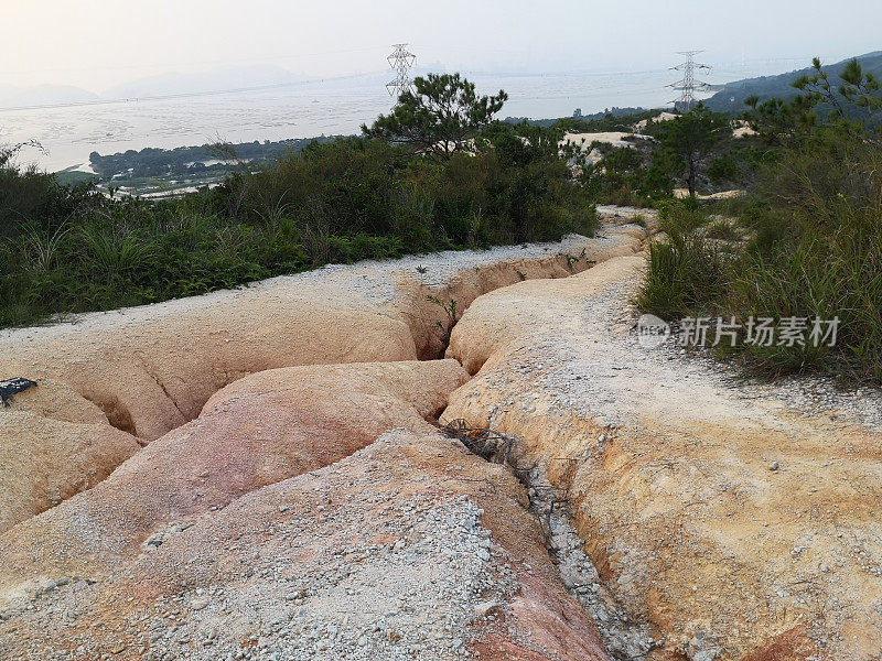 香港新界青山盆地