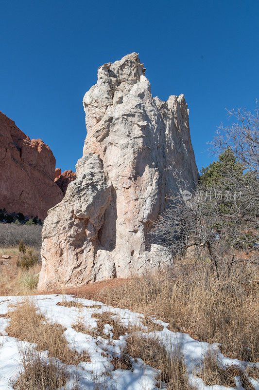 莫里森地质时期砂岩岩层形成——众神花园