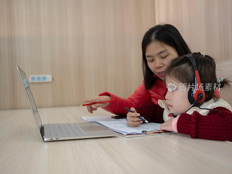 参加在线课程的人