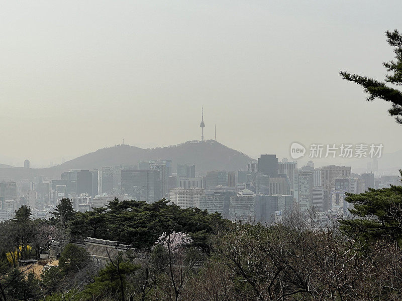 韩国首尔的空气污染