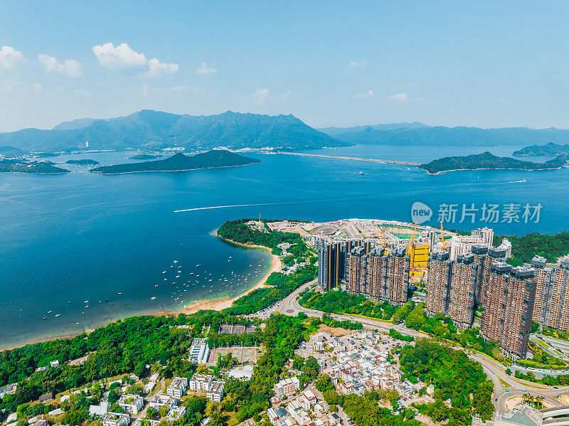 香港马鞍山的居民大厦