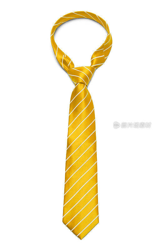黄色的领带