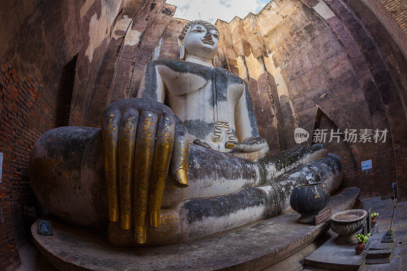 泰国素可泰，寺湛寺