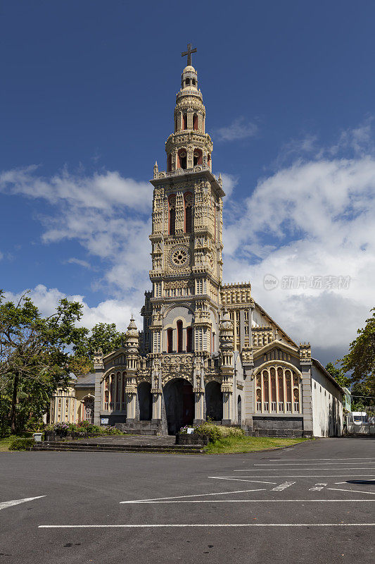 圣安妮教堂，留尼汪岛，马斯卡林群岛