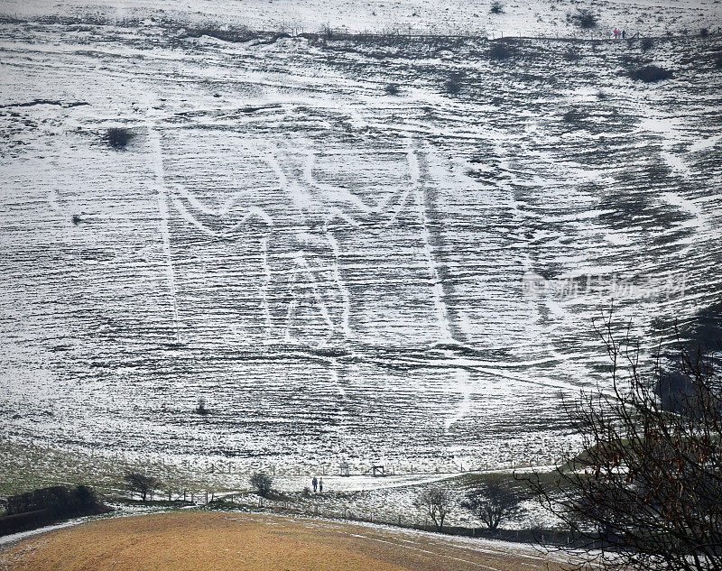 威尔明顿的雪人