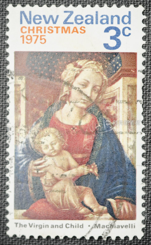 新西兰圣母玛利亚邮票