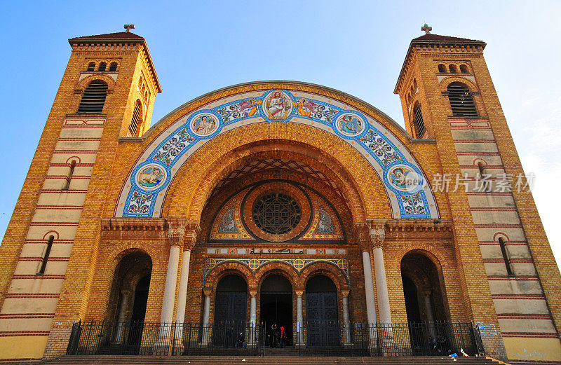 阿尔及利亚奥兰:耶稣大教堂的圣心