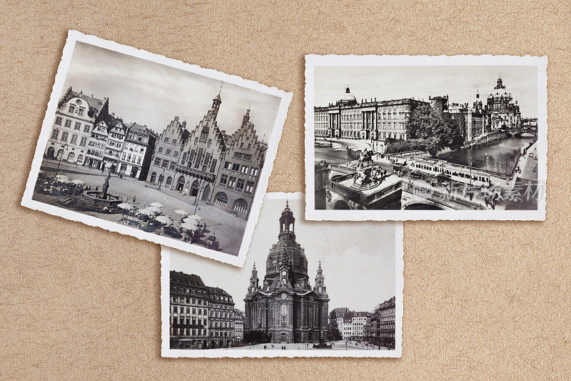 法兰克福、德累斯顿和柏林1920年的照片