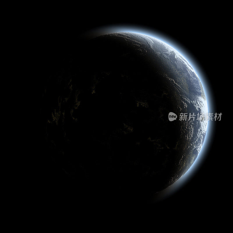 地球从太空