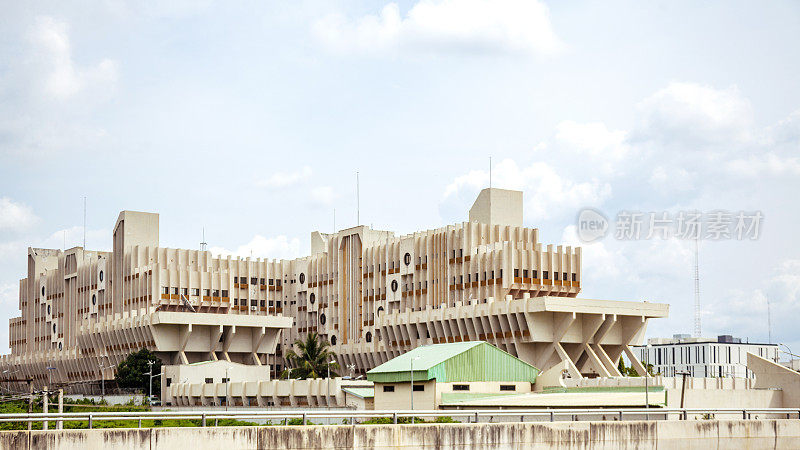 尼日利亚阿布贾政府大楼。
