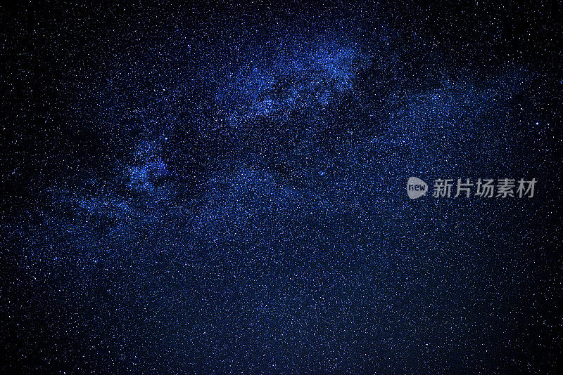 满是星星的夜空