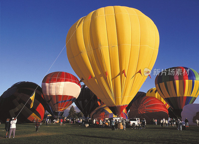 犹他州的伊甸气球节