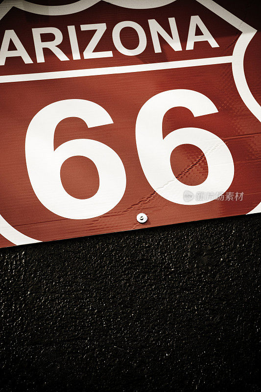 66号公路标志