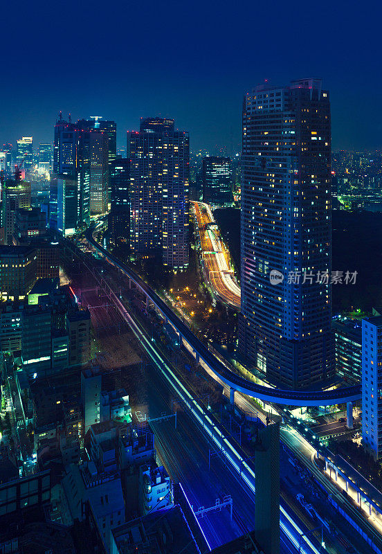 东京的夜景