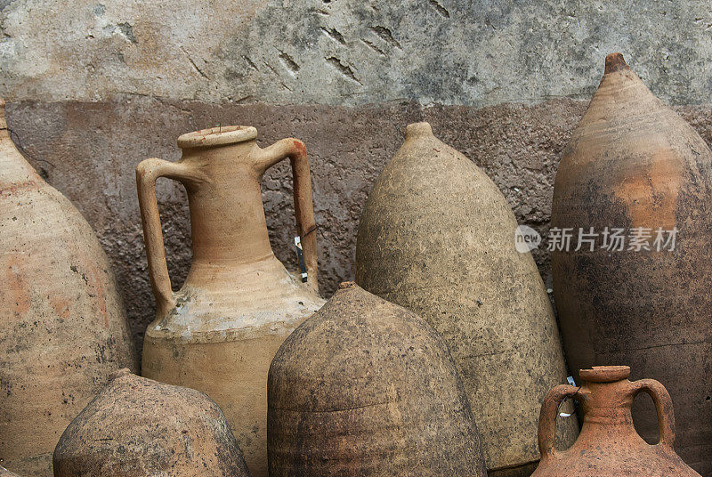 粘土陶器、庞贝