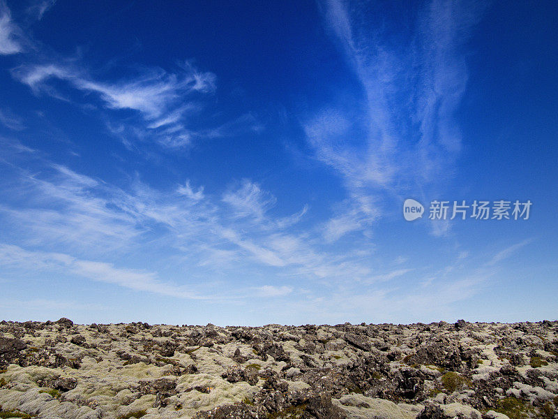 冰岛雷克雅内斯半岛的火山景观