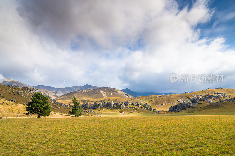 南岛法玛斯的全景