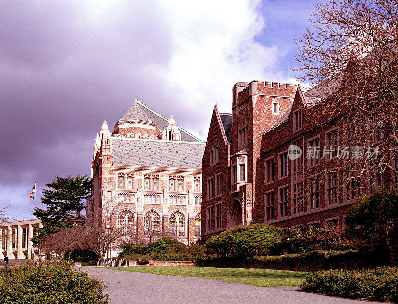 西雅图华盛顿大学suzallo图书馆