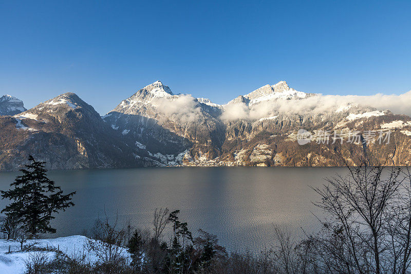 瑞士的琉森湖