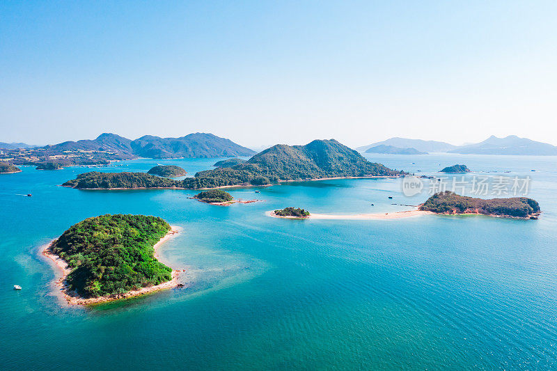 令人惊叹的航拍西贡全景，香港著名的度假胜地