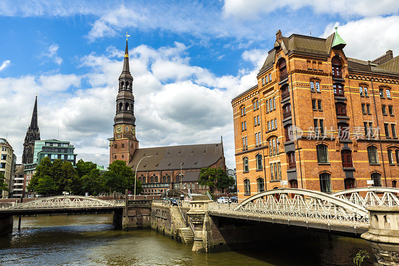 汉堡的specicherstadt