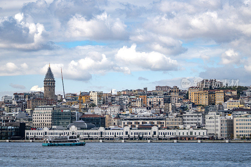 美丽的城市是İstanbul，土耳其